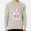 ssrcolightweight sweatshirtmensoatmeal heatherfrontsquare productx1000 bgf8f8f8 36 - Madoka Magica Merch