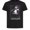T Shirt Unisex Black Japanese Style Puella Magi Madoka Magica Homura Akemi PE0054 12342 - Madoka Magica Merch